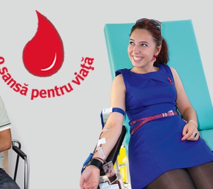Caravana pentru donare de sânge „O şansă pentru viaţă” ajunge la Arad