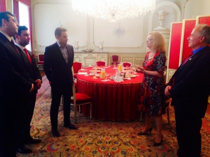 Reprezentanţii municipalităţii arădene, în vizită la Ambasada României la Praga