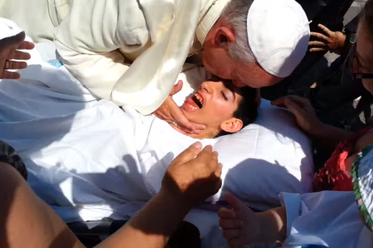 VIDEO/ Papa Francisc, IMPRESIONAT de un român stabilit în Italia!