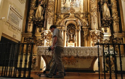 DESCOPERIRE INCREDIBILĂ sub o biserică din Madrid