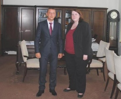 Prefectul a primit vizita ambsadoarei Marii Britanii în România