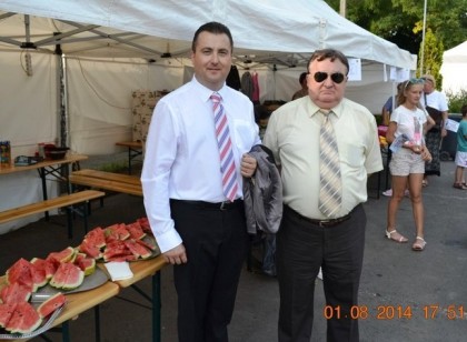 Diplomaţi români, invitaţi la „Festivalul lubeniţei” de la Medgyesegyhaza (FOTO)