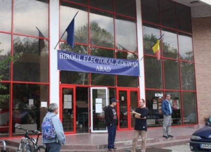 E OFICIAL: La Arad, Iohannis – 44,22%, Ponta – 28,91%, după prelucrarea datelor din 75% din secţiile de votare