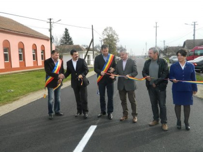 Drumul Zăbrani – Frumuşeni a fost modernizat