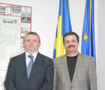 Noul consul general al Ungariei la Cluj, în vizită la Arad