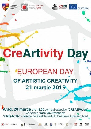 Ziua Europeană a Creativităţii Artistice, la Arad