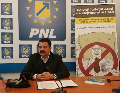 Preşedintele CJA Nicolae Ioţcu: „Salvaţi Judeţul Arad de cleptocraţia PSD”