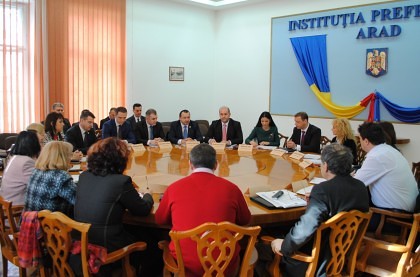 Comisia de Afaceri Europene a Camerei Deputaților s-a întrunit la Arad