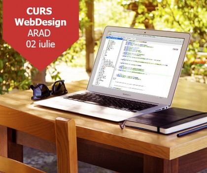 Curs de WebDesign – HTML/CSS pentru ÎNCEPĂTORI la Camera de Comerţ Arad