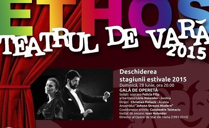 Felicia Filip deschide cea de a treia stagiune a Teatrului de Vară Ethos, de la Arad