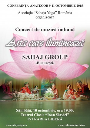 Concert de muzică clasică indiană la Arad, cu SAHAJ GROUP din București