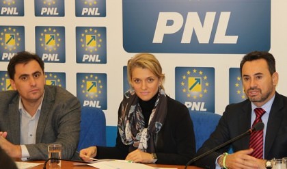 Co-președintele PNL Alina Gorghiu, în vizită fulger la Arad