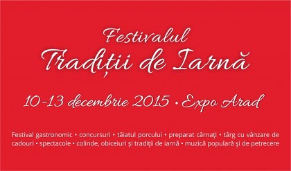 Festivalul „Tradiții de iarnă” – mâncăruri și muzici alese la EXPO ARAD