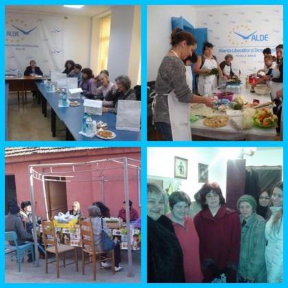 Femeile din ALDE Arad, implicate în acţiuni caritabile