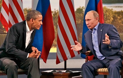 Întâlnire CU UŞILE ÎNCHISE între Vladimir Putin şi Barack Obama