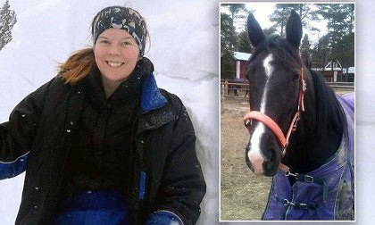 Pic shows: Helena Stahl. Helena Stahl, 24, defended her equine feast saying that consuming her mount was her way of expressing her admiration for its life. She also said she couldn't eat meat again if she couldn't consume her dead horse. She told the website The Local: "For me there were no alternatives since I think the meat industry is going in the wrong direction, and to eat an animal that had a good life felt right for me. I told my mother that if I could not eat meat from an animal that had a good life, I will never eat meat again." After amateur horse racer Helena opted to eat the horse called Iffy Mant when a vet told her the severely injured beast had to be put down because it was in pain and suffering. The Internet community has had a field day since she posted on Facebook about her decision to dine on the horse. "Iíve got very varied reactions. Everything from support and curious questions to wrinkled noses and hatred. I never thought that it would get this much attention because to me, this is a normal decision, and I know other people who have done the same thing," StÂhl told The Local. On Swedish tabloid Expressen's Facebook page one commentator posted: "Weird girl! How the hell can you be like that? She should have shown respect and gratitude towards everything the poor horse has done for her. But she probably could not afford to cremate or bury or let the slaughter house take care of it." Another user said: "You don't eat your friend, regardless if it is a dog, cat, horse or human.. Who's next?" But StÂhl added: "To eat meat from an animal that might never even get to see the sun, nobody thinks is odd. But to eat an animal that you, yourself, have taken care of is suddenly the oddest thing anybody has heard. I think that is scary. "I think everyone should think another step ahead. It is not what we do to the animals when they are dead, itís about what we do to the animals when they are alive." She added that the flesh of the horse tasted like beef - AND she shared it with her friends. "Many of my friends claim itís the most delicious meat they have ever eaten," she added. (ends)