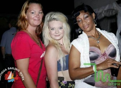 Cary Owens (centre) who stole £5000 from her landlord - and blew it on a Caribbean holiday. See SWNS story SWPARTY: A party girl stole more than £5,000 from her landlord and blew it on a Caribbean holiday - which she flaunted in a series of Facebook snaps. Fun-loving Cary Owens, 22, claims she was given the cash as part of an arrangement to marry her victim's Iraqi cousin. But a court heard she had no intention of going through with the deal - and spent the money on drinks for her friends and a holiday to Antigua. When friends confronted her she "laughed off" their concerns - and only returned home when she was deported for stealing a mobile phone.
