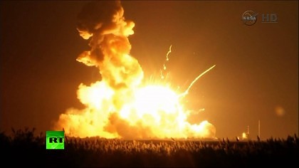 VIDEO/ O rachetă NASA a explodat la lansare
