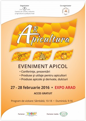 „A(R)picultura” – Eveniment dedicat sectorului apicol la Expo Arad