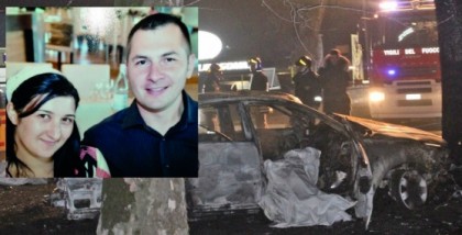 TRAGEDIE într-o familie de ROMÂNI din STRĂINĂTATE: ŞI-A SALVAT soţia din maşina în flăcări, dar nu s-a mai putut salva şi el