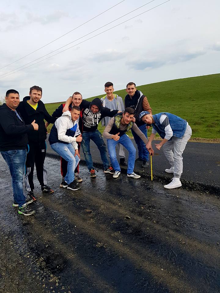 Poza cu asfaltul Arad-Felnac 1