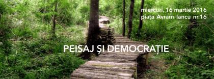 Peisaj şi Democraţie – Dialog despre arhitectură şi design cu Alexandru Ciobotă