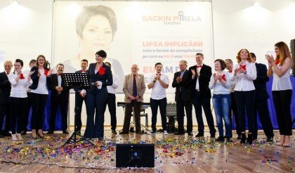 Mirela Backin şi-a lansat candidatura la Primăria Lipova (GALERIE FOTO)