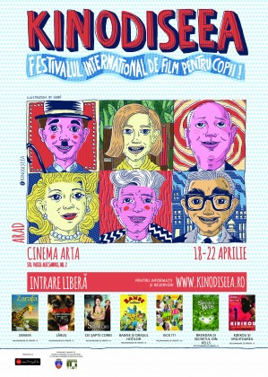 ÎN PREMIERĂ la Arad: Festivalul Internațional de Film pentru Copii KINOdiseea