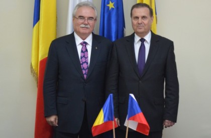 Ambasadorul Republicii Cehe în România, în vizită la Camera de Comerţ