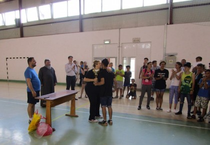 Competiție sportivă pentru Centrele de plasament din zona de vest, la Sântana (FOTO)