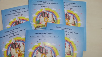 Lansarea volumului „Curaj, prietenie și iubire”, o carte scrisă de copiii de la DGASPC Arad (GALERIE FOTO)