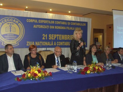 Universitatea de Vest „Vasile Goldiș”, prezentă la „Ziua Națională a Contabilului Român” organizată de CECCAR