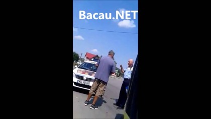 Un POLIȚIST amenință o FAMILIE, în TRAFIC (VIDEO)