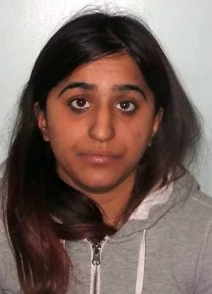 Aqsa Carvalho. A drug dealing primary school teacher with a deadly Skorpion machine pistol hidden in her knicker draw has been jailed for 17 years. See NATIONAL story NNGUNS; The Czech-made military weapon capable of firing over 850 rounds a minute was set to automatic with a loaded magazine next to it on the draw of Aqsa Carvalho, 26. A Makarov self-loading pistol, a revolver and a box of ammunition were also found in the cupboard draw at her home in Rickmansworth, Hertfordshire. Detectives raided Carvalho's home in Harriet Walker Way after undercover cops saw an alleged drug exchange in west London. Carvalho denied the charges but was jailed at Kingston Crown Court after being found guilty of three counts of possession of a firearm with intent to endanger life and possession with intent to supply Class A drugs.