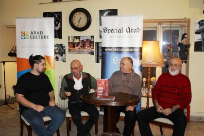 Cartea „Rock sub seceră și ciocan” s-a lansat și la Arad, în prezența autorului și formației Carusel