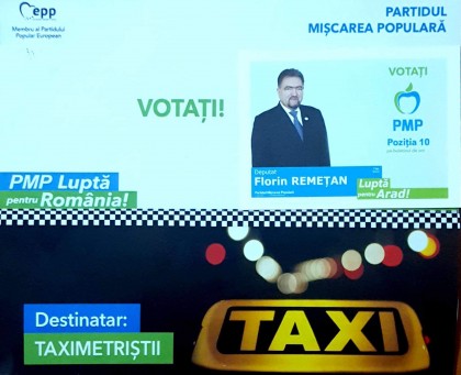 COTAR şi Camera Taximetriştilor susţin candidaţii PMP