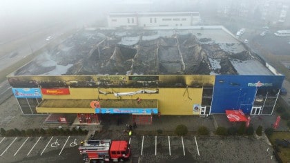 Imaginile DEZASTRULUI de la GEMI Center. Ce PRĂPĂD a făcut incendiul (GALERIE FOTO + VIDEO)