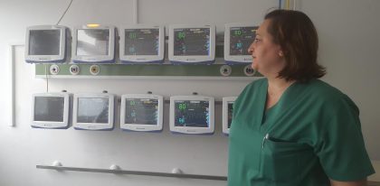 Secția ATI I a Spitalului Clinic Județean de Urgență Arad a fost dotată cu 10 monitoare PERFORMANTE