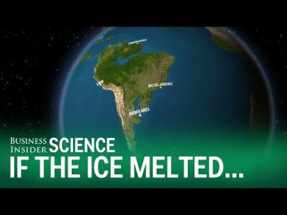 ULUITOR! Cum va arăta Pământul după TOPIREA GHEȚARILOR (VIDEO)