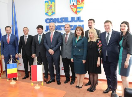 Ambasadorul Poloniei, în vizită oficială la Arad. Cu cine s-a întâlnit şi ce a discutat