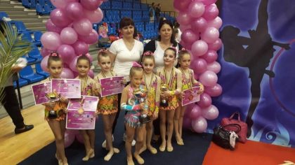 Micile GIMNASTE ale Aradului s-au REMARCAT la Campionatul Național de la Ploiești
