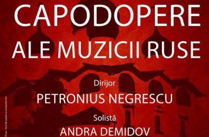 Filarmonica de Stat Arad: Două dintre cele mai SPECTACULOASE partituri ale romantismului slav sunt reluate în ABORDĂRI NOI
