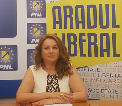 Geanina Pistru (PNL): „Îmi doresc cât mai mulți arădeni alături de noi pentru un Arad puternic!”