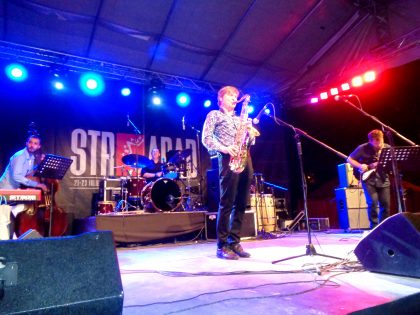 Tim Ries, saxofonistul trupei The Rolling Stones, ne-a încântat la StrArad (GALERIE FOTO)