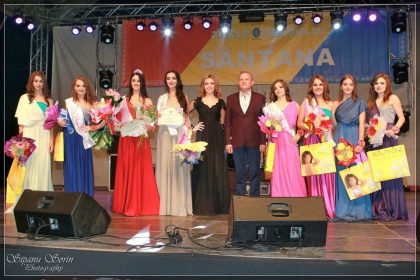 Ce fete frumoase are Sântana! Una dintre ele a intrat direct în finala Miss Arad 2017 (GALERIE FOTO)