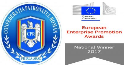 Sudorii arădeni ţintesc LOCUL I la „European Enterprise Promotion Awards 2017”