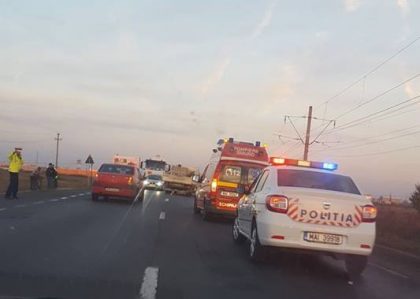 Risc de ACCIDENTE GRAVE pe un drum național dintre două localități ARĂDENE