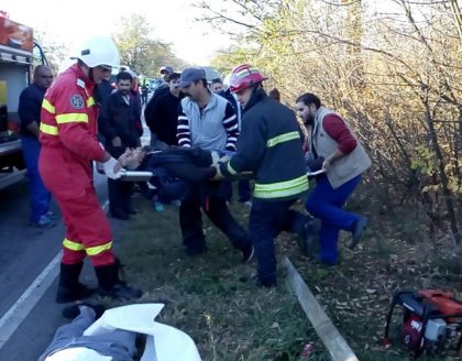 ACCIDENT GRAV pe drumul Arad – Timişoara. DOI MORŢI (UPDATE – GALERIE FOTO)