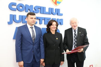 Preşedintele FEDE  a vizitat Consiliul Judeţean Arad