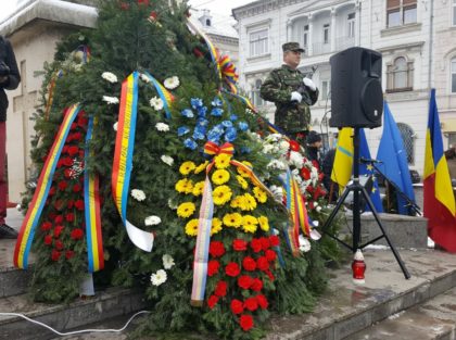 PMP Arad i-a comemorat pe eroii arădeni din 22 Decembrie 1989